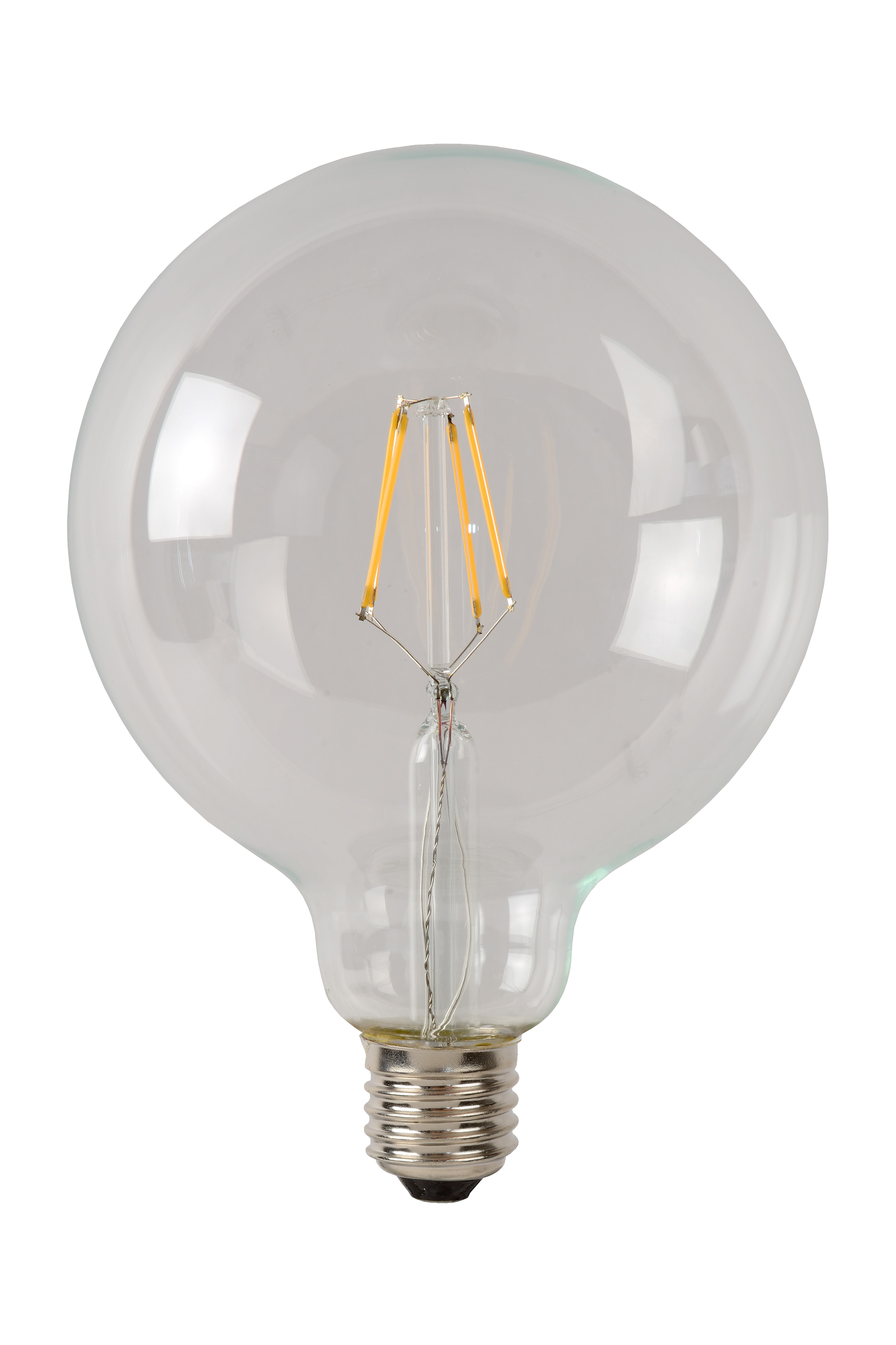 Lucide G125 Filament bulb 12 5 cm LED Dim. E27 1x5W